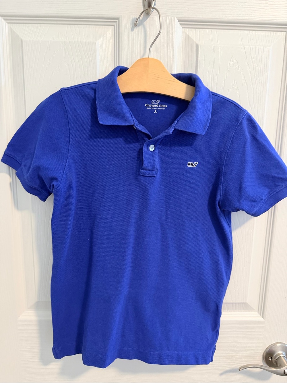 Vineyard Vines Boys' Cobalt Blue Polo Shirt
